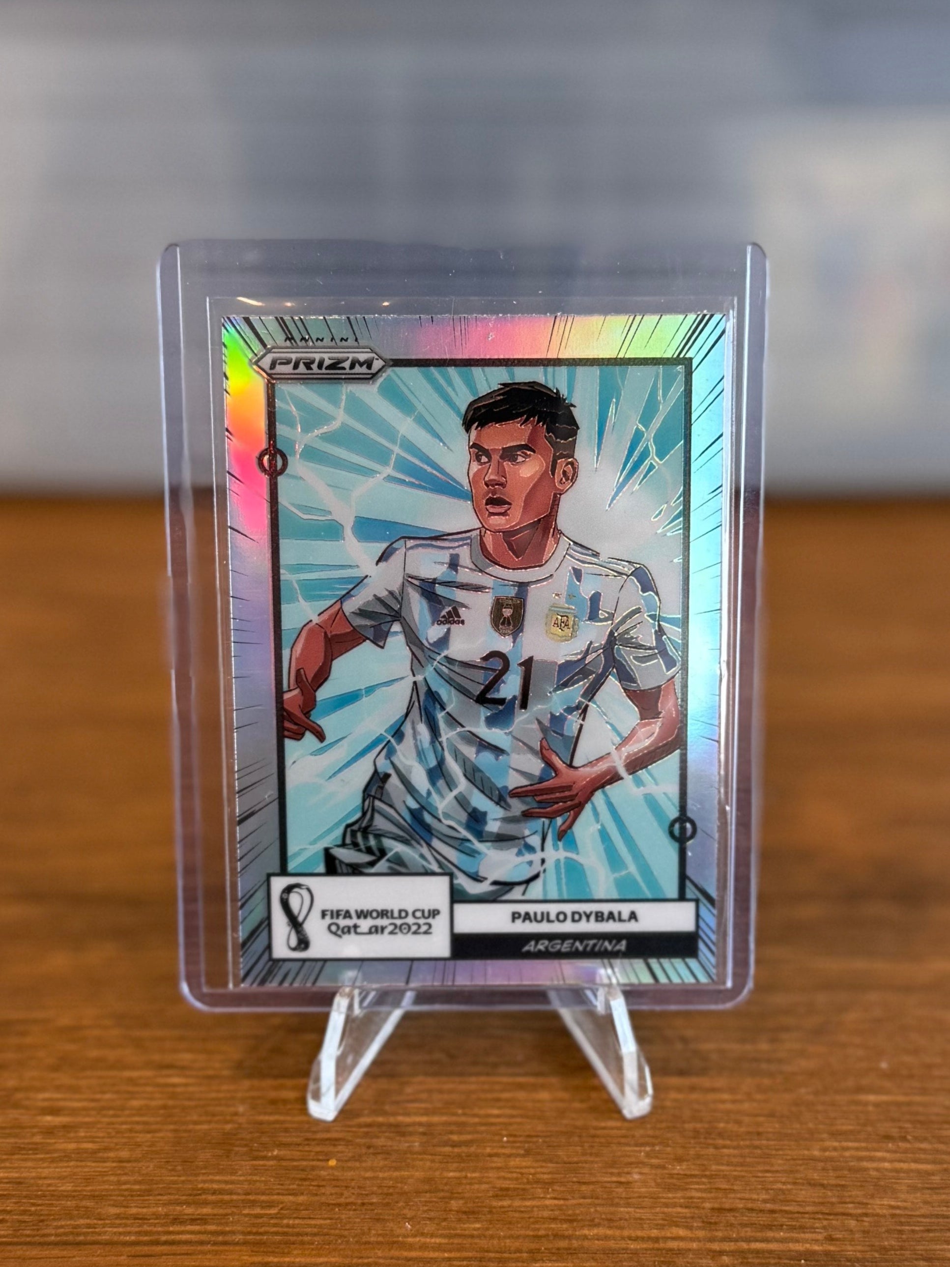2022 Panini Prizm World Cup Qatar Paulo Dybala Manga #8