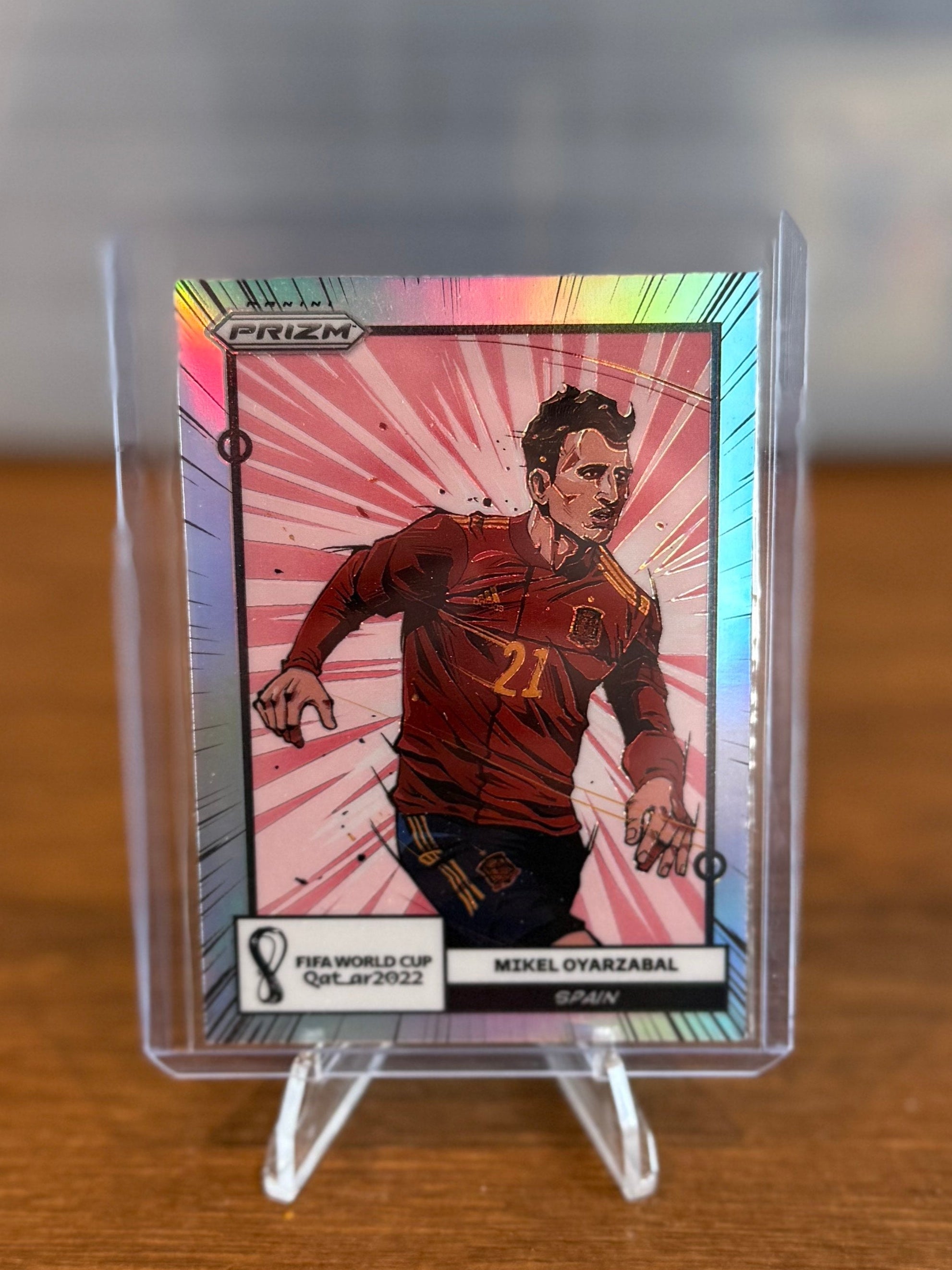 2022 Panini Prizm World Cup Qatar Mikel Oyarzabal Manga #20