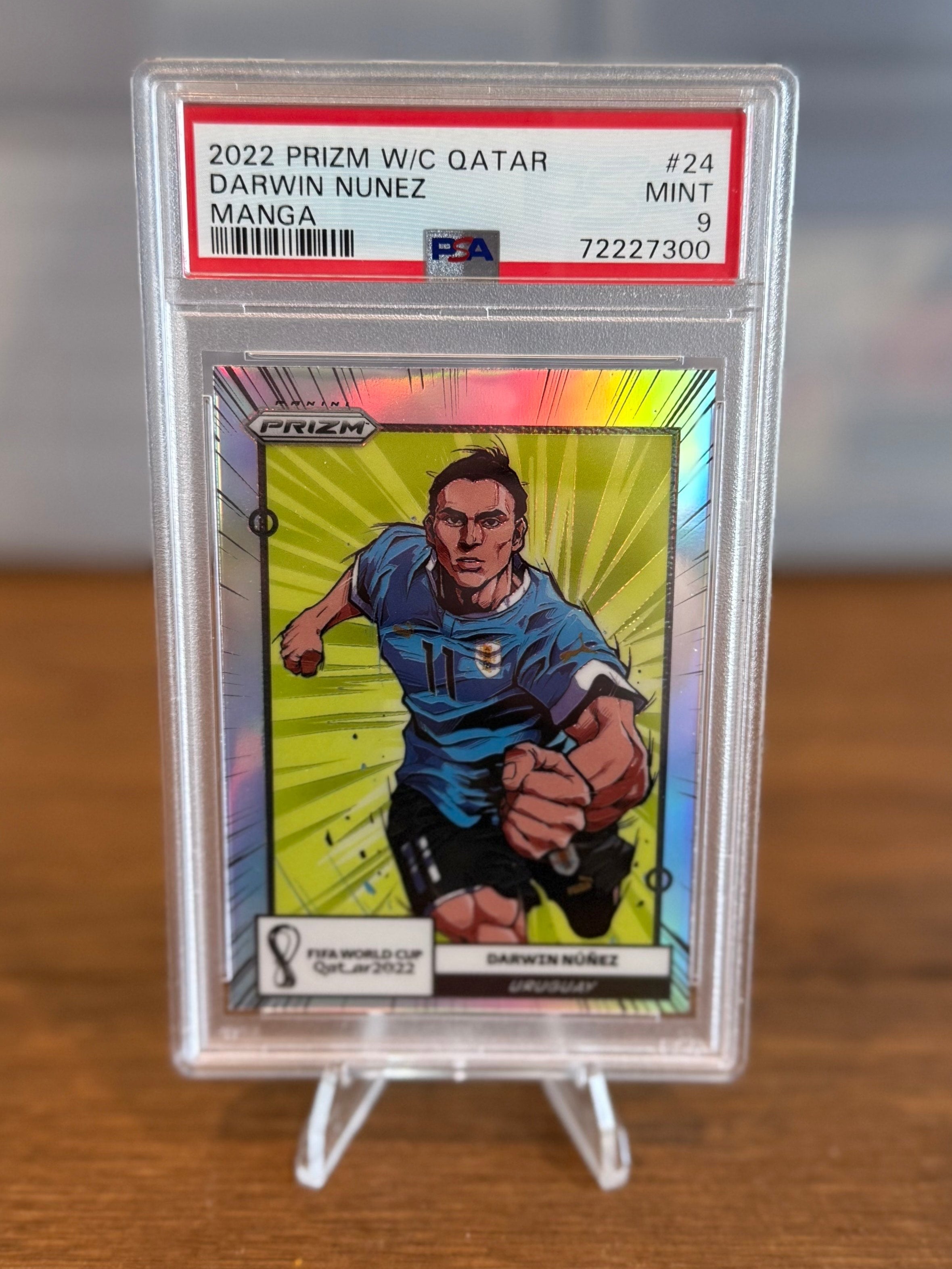 2022 Panini Prizm World Cup Qatar Darwin Nunez Manga #24