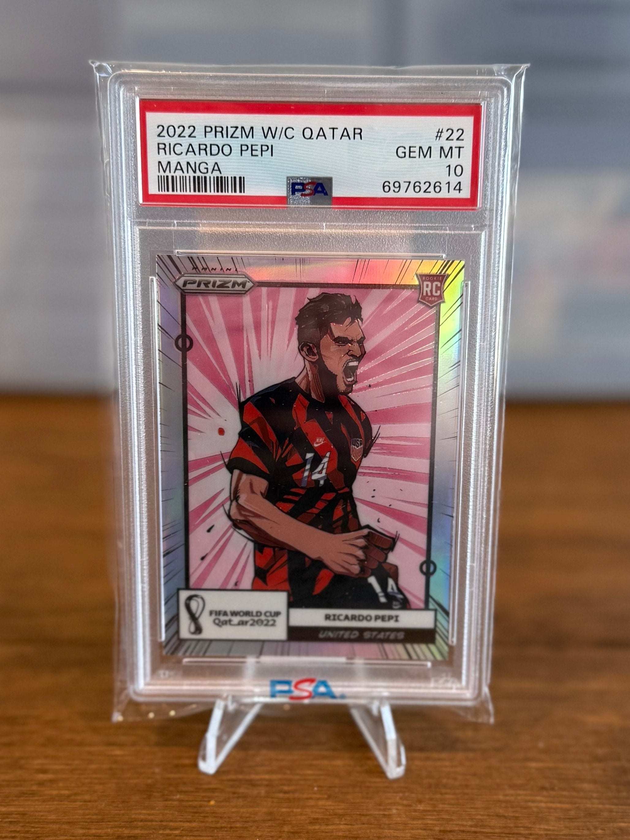 2022 Panini Prizm World Cup Qatar Ricardo Pepi Manga #22