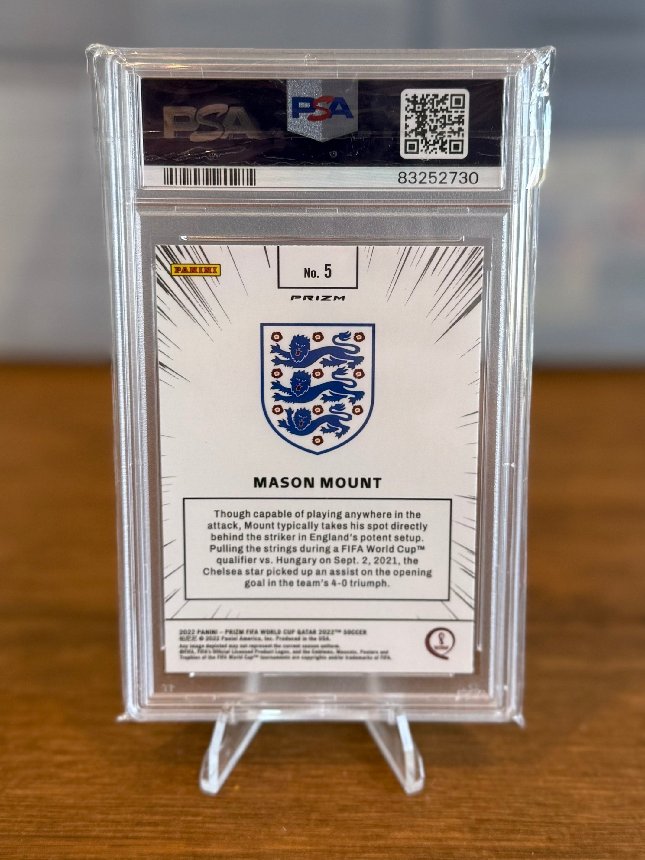 2022 Panini Prizm World Cup Qatar Mason Mount #5