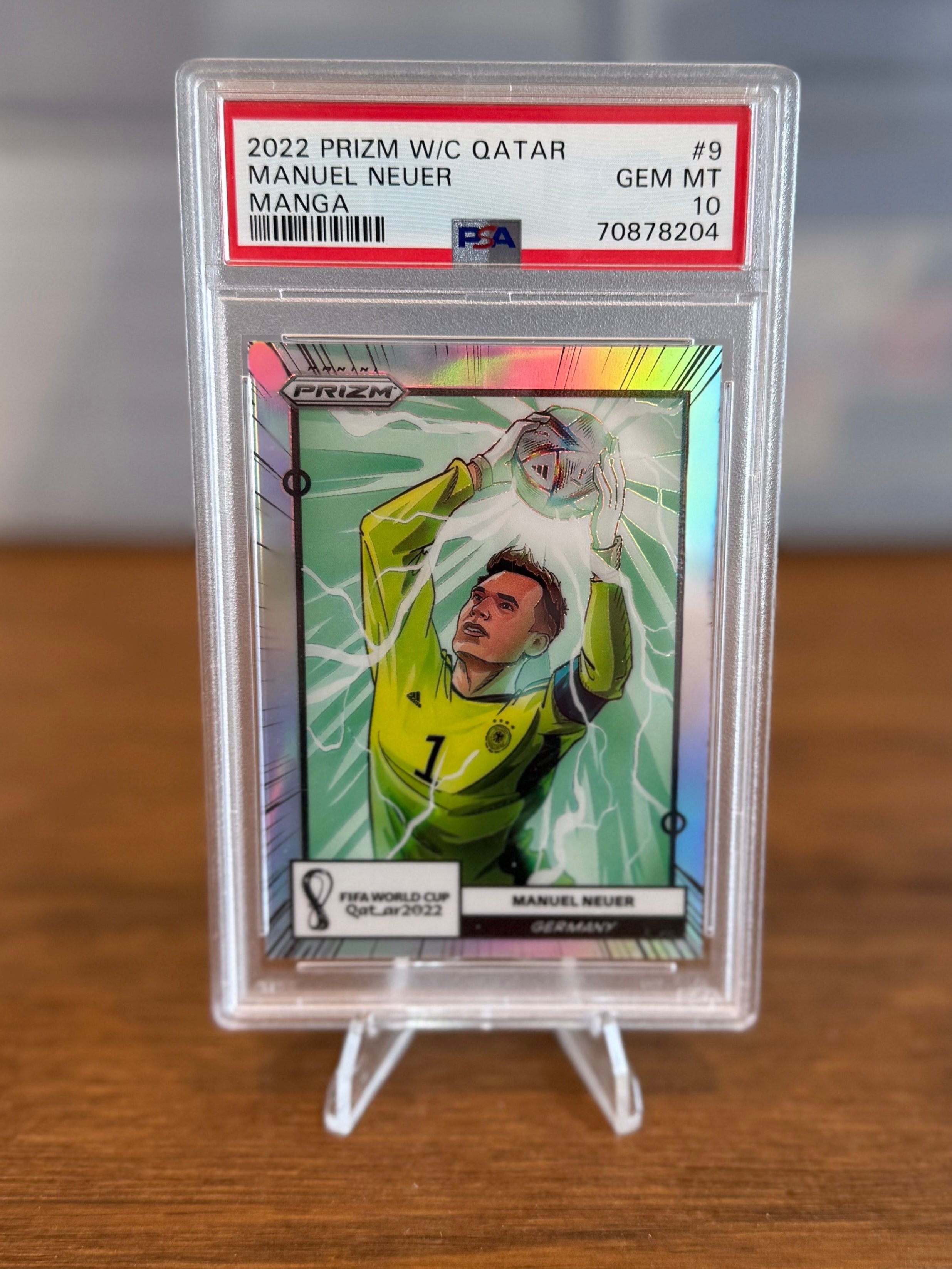 2022 Panini Prizm World Cup Qatar Manuel Neuer Manga #9